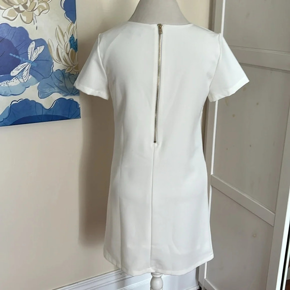 Lulus Ivory Shift and Shout Dress - Size S - Picture 4 of 9